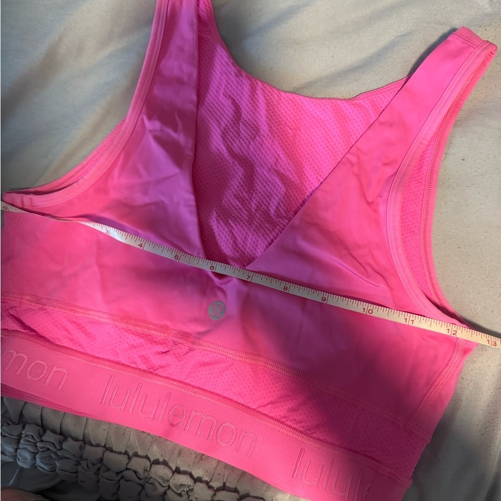 Women's Pink Sports Bra - Picture 5 of 5